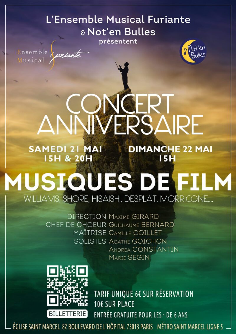 Concert NEB / Furiante 21 et 22 mai 2022