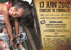 13 juin: concert caritatif à Boulogne-Billancourt